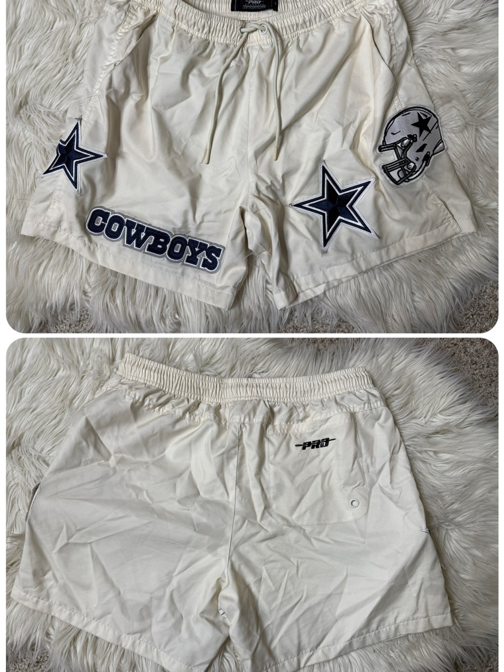 Pro Standard Men Dallas Cowboys Athletic Shorts Med